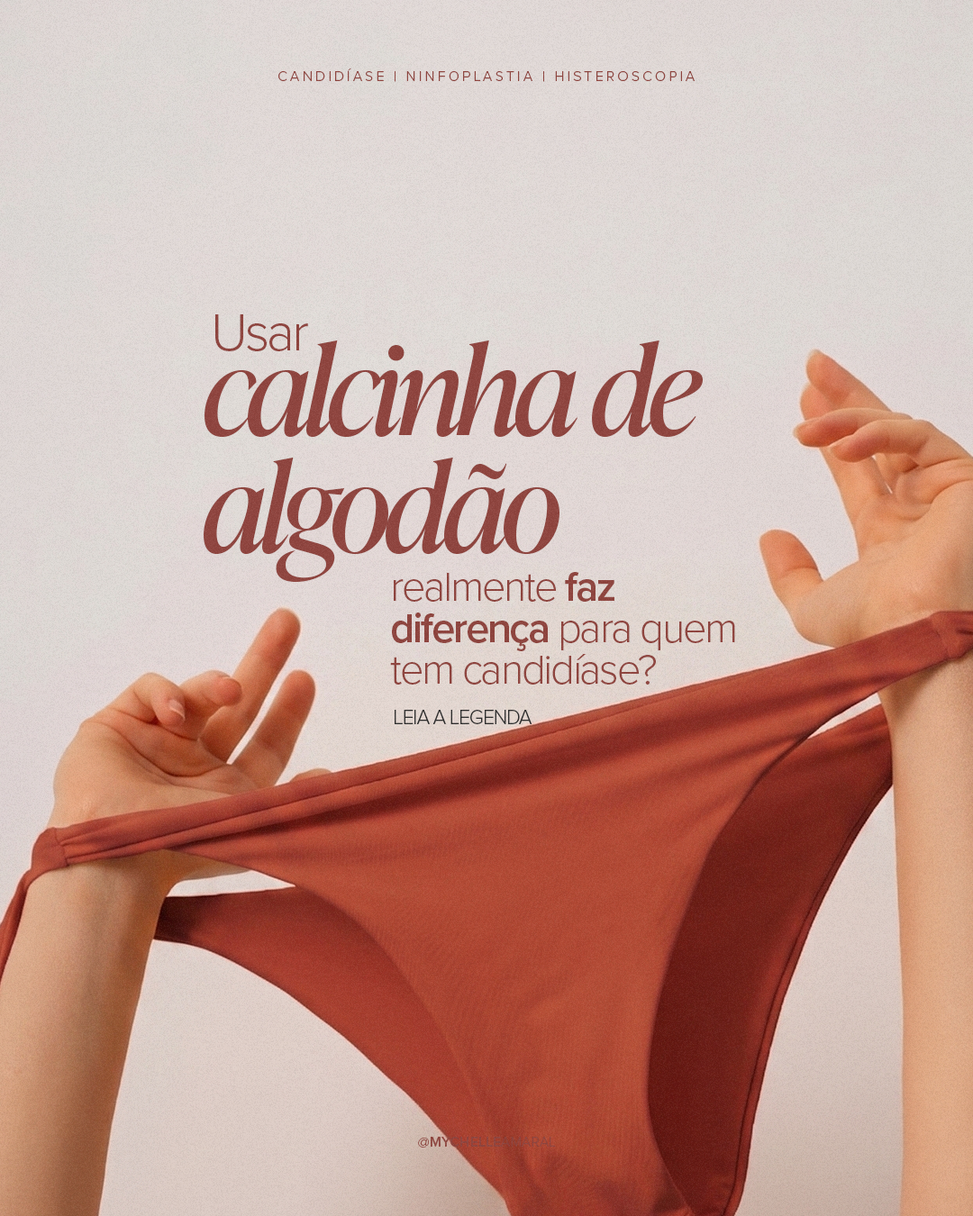 Post Calcinha de Algodão